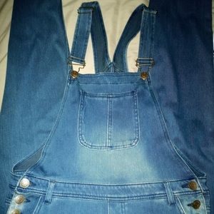 Celebrity Pink Jeans Overalls